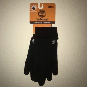 All Black Timberland gloves